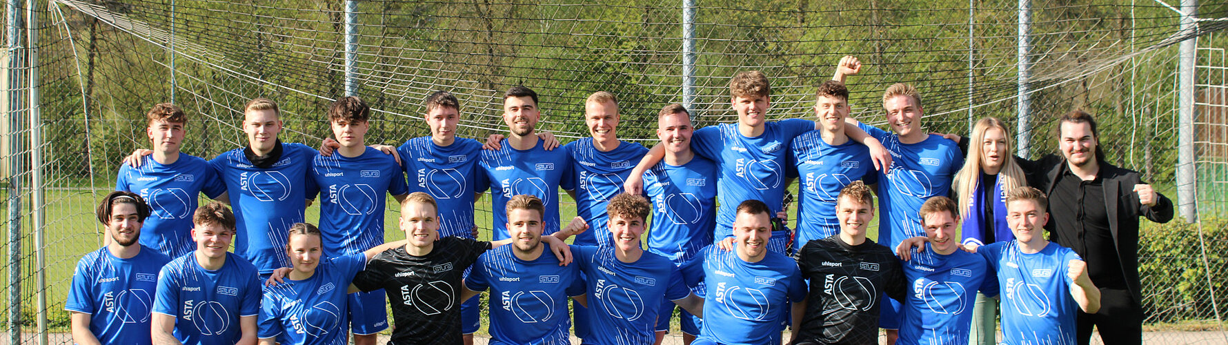 Die Fußballmannschaft der HVF Ludwigsburg